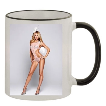 Candice Swanepoel 11oz Colored Rim & Handle Mug