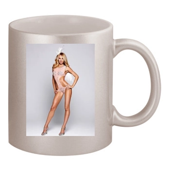 Candice Swanepoel 11oz Metallic Silver Mug