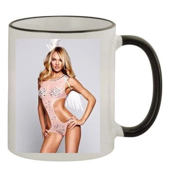 Candice Swanepoel 11oz Colored Rim & Handle Mug