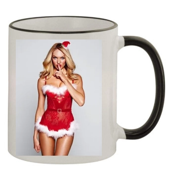 Candice Swanepoel 11oz Colored Rim & Handle Mug