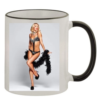 Candice Swanepoel 11oz Colored Rim & Handle Mug