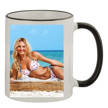 Candice Swanepoel 11oz Colored Rim & Handle Mug