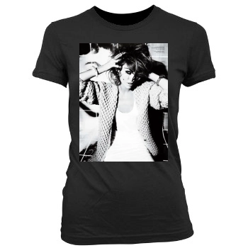 Candice Swanepoel Women's Junior Cut Crewneck T-Shirt