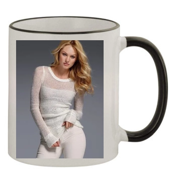 Candice Swanepoel 11oz Colored Rim & Handle Mug