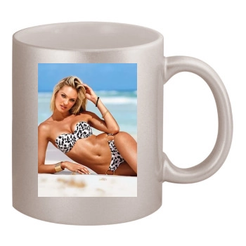 Candice Swanepoel 11oz Metallic Silver Mug