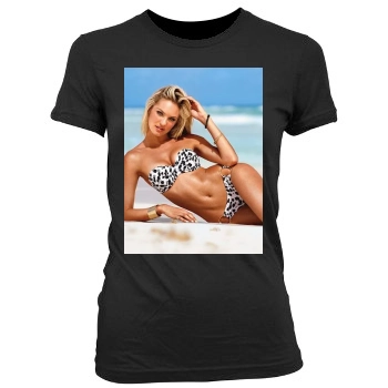 Candice Swanepoel Women's Junior Cut Crewneck T-Shirt