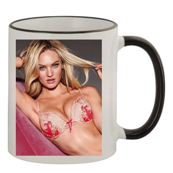 Candice Swanepoel 11oz Colored Rim & Handle Mug