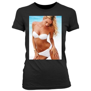 Candice Swanepoel Women's Junior Cut Crewneck T-Shirt