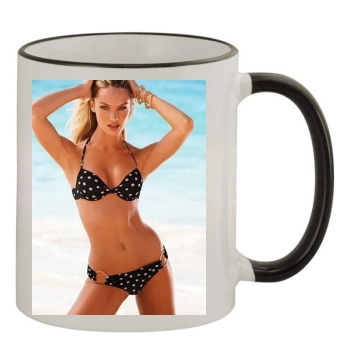 Candice Swanepoel 11oz Colored Rim & Handle Mug