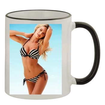 Candice Swanepoel 11oz Colored Rim & Handle Mug