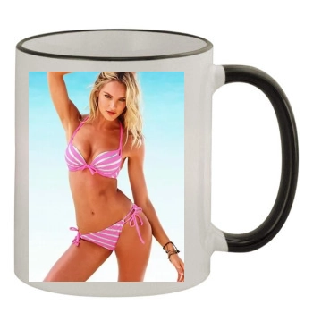 Candice Swanepoel 11oz Colored Rim & Handle Mug