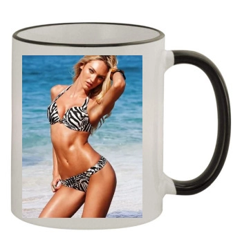 Candice Swanepoel 11oz Colored Rim & Handle Mug