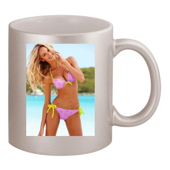 Candice Swanepoel 11oz Metallic Silver Mug