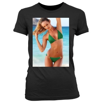 Candice Swanepoel Women's Junior Cut Crewneck T-Shirt