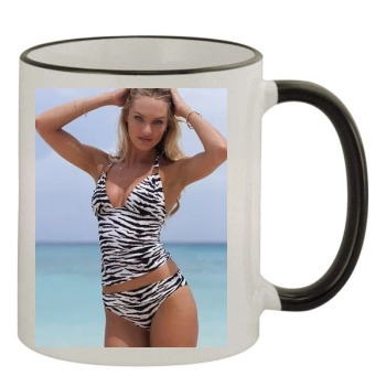 Candice Swanepoel 11oz Colored Rim & Handle Mug