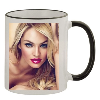 Candice Swanepoel 11oz Colored Rim & Handle Mug