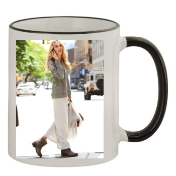 Candice Swanepoel 11oz Colored Rim & Handle Mug