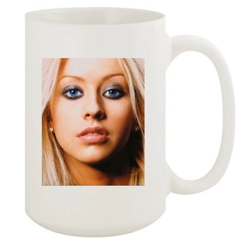 Christina Aguilera 15oz White Mug