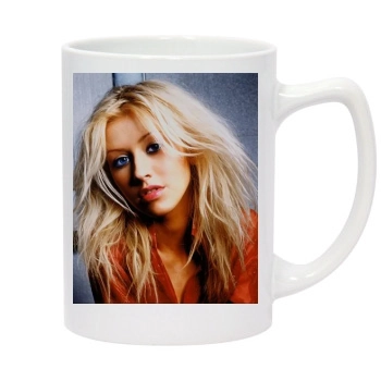 Christina Aguilera 14oz White Statesman Mug