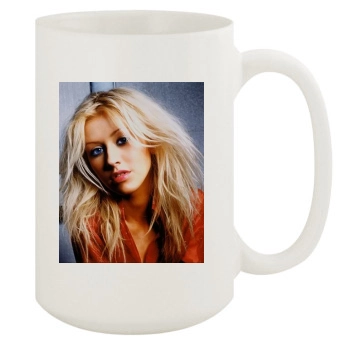 Christina Aguilera 15oz White Mug