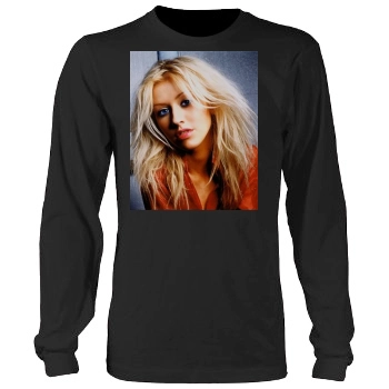 Christina Aguilera Men's Heavy Long Sleeve TShirt