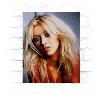 Christina Aguilera Metal Wall Art