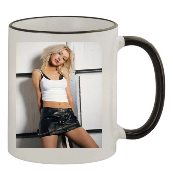 Christina Aguilera 11oz Colored Rim & Handle Mug