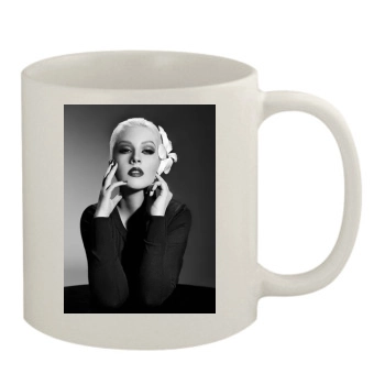 Christina Aguilera 11oz White Mug