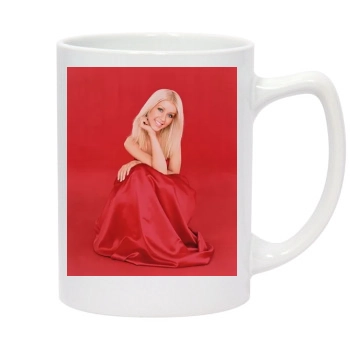 Christina Aguilera 14oz White Statesman Mug