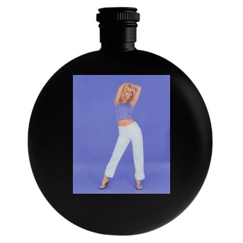 Christina Aguilera Round Flask