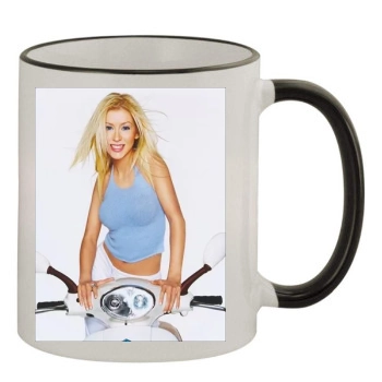 Christina Aguilera 11oz Colored Rim & Handle Mug