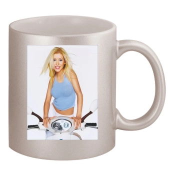 Christina Aguilera 11oz Metallic Silver Mug