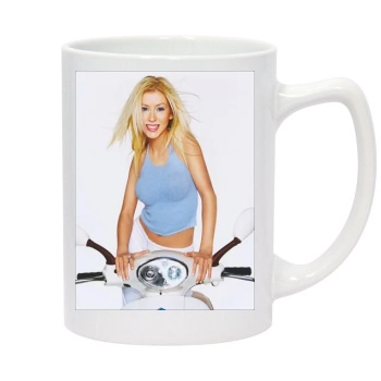 Christina Aguilera 14oz White Statesman Mug