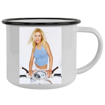 Christina Aguilera Camping Mug