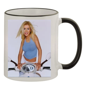 Christina Aguilera 11oz Colored Rim & Handle Mug