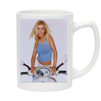 Christina Aguilera 14oz White Statesman Mug