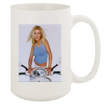 Christina Aguilera 15oz White Mug