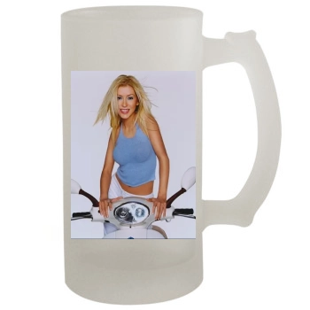 Christina Aguilera 16oz Frosted Beer Stein