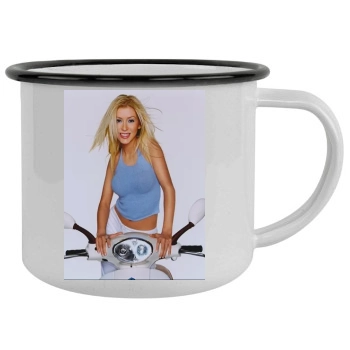 Christina Aguilera Camping Mug