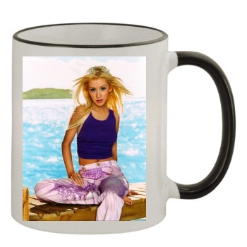 Christina Aguilera 11oz Colored Rim & Handle Mug