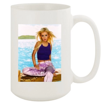 Christina Aguilera 15oz White Mug