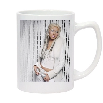 Christina Aguilera 14oz White Statesman Mug