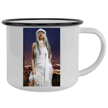 Christina Aguilera Camping Mug