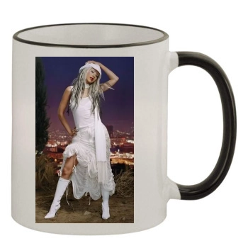 Christina Aguilera 11oz Colored Rim & Handle Mug