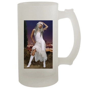 Christina Aguilera 16oz Frosted Beer Stein