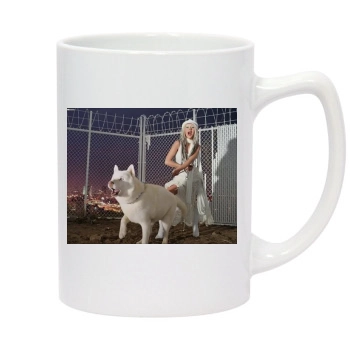 Christina Aguilera 14oz White Statesman Mug