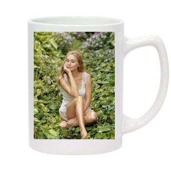 Elizabeth Mitchell 14oz White Statesman Mug