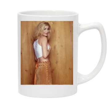 Elizabeth Mitchell 14oz White Statesman Mug