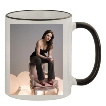 Erica Durance 11oz Colored Rim & Handle Mug