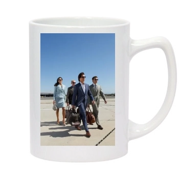 Jeremy Renner 14oz White Statesman Mug